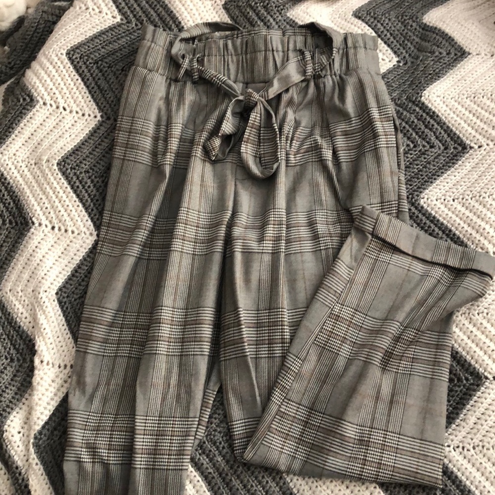 Plaid pants